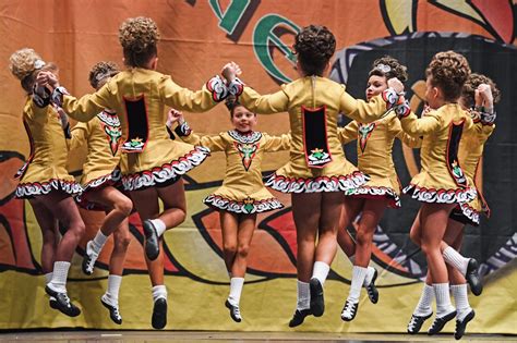 Papageorge (left), Anderson (middle), and West (right) all have set smiles as they look forward to their Worlds competition. . Irish dancing world championships 2023